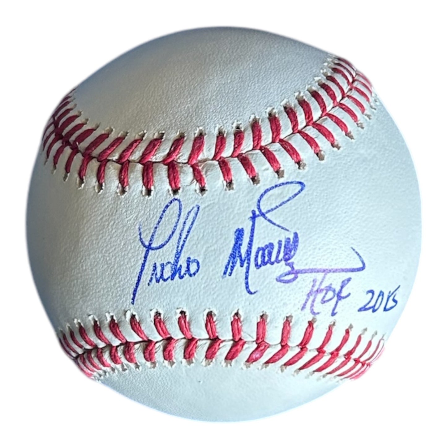 Pedro Martinez autographed signed OML baseball {HOF 2015 }