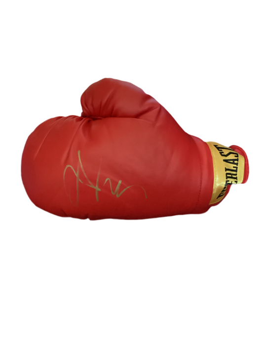 Julio Sr Chavez Autographed Signed boxing glove Elite Promotions & Graphz Authentication