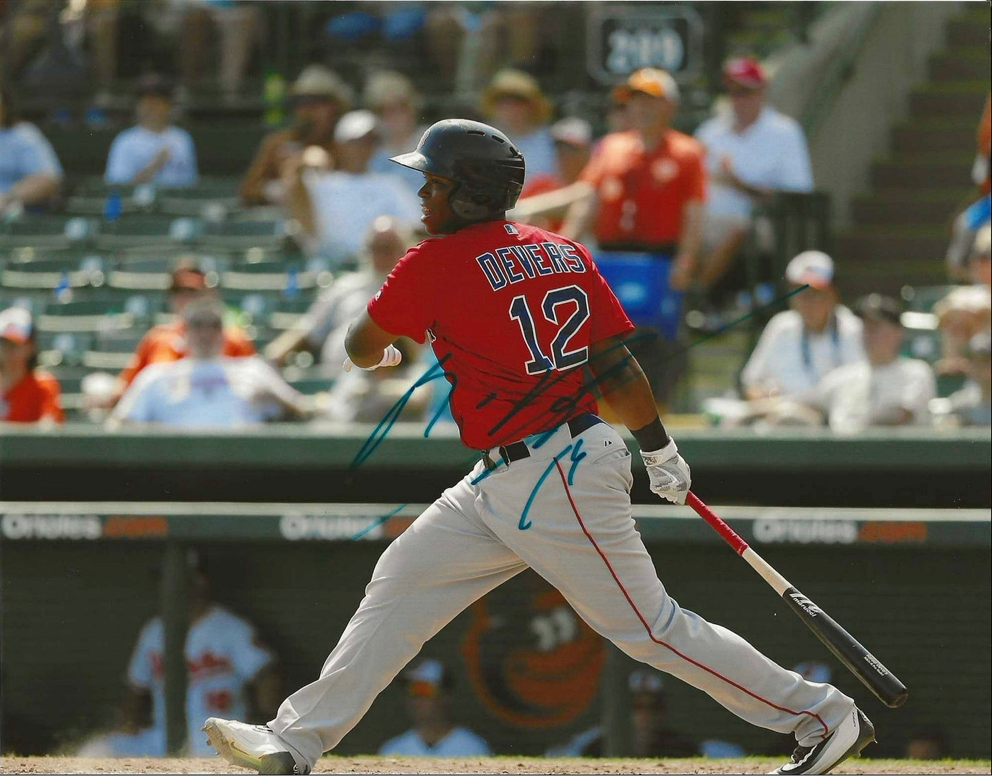 Rafael Devers Autographed Signed 8X10 Photo Elite Promotions & Graphz Authentication