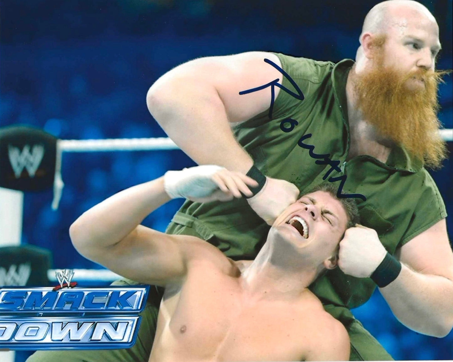 Eric Rowan Autographed Signed "WWE" 8x10 photo Elite Promotions & Graphz Authentication