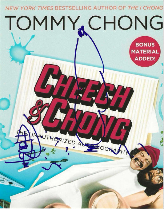 Tommy Chong Autographed Signed 8X10 Photo Elite Promotions & Graphz Authentication