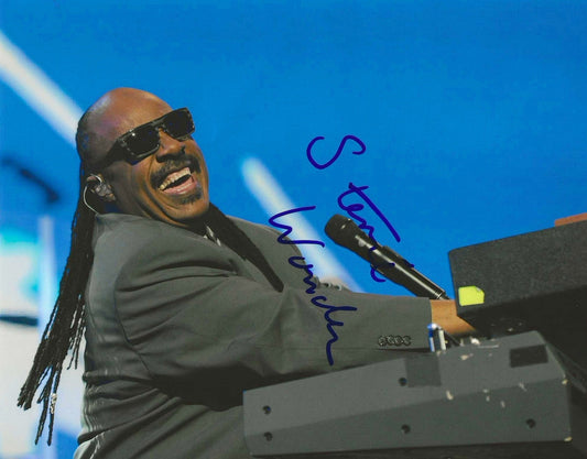 Stevie wonder Autographed Signed 8X10 Photo Elite Promotions & Graphz Authentication