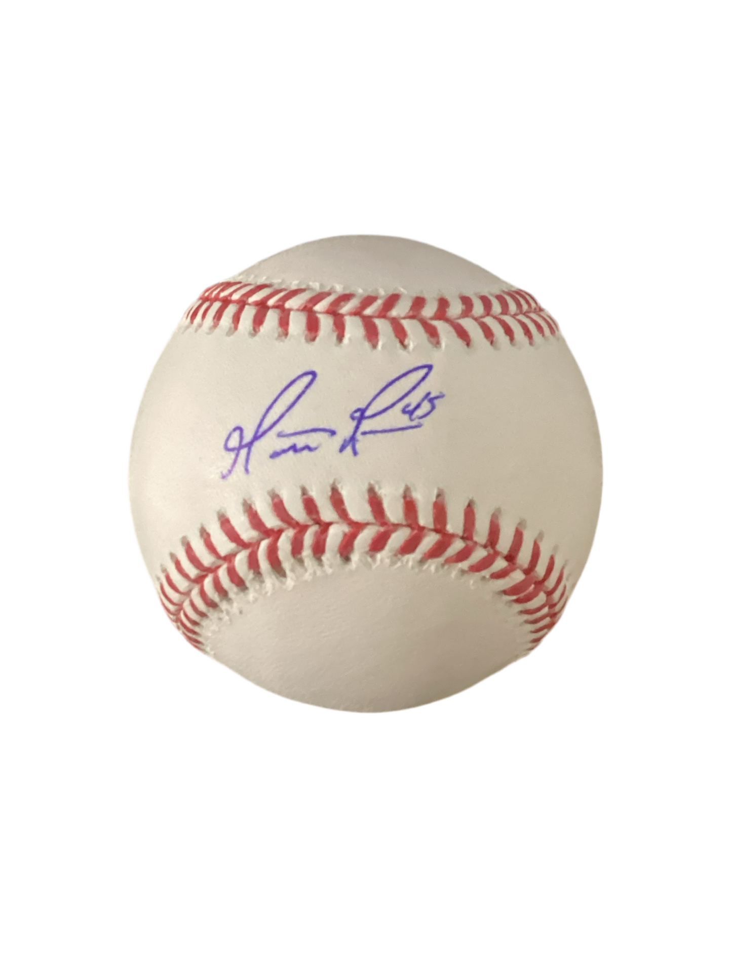 Matt Moore autographed signed Rawlings official Major League Baseball