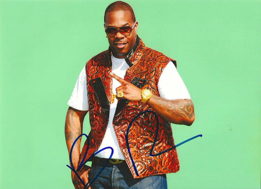 Busta Rhymes Autographed Signed 8X10 Photo Elite Promotions & Graphz Authentication