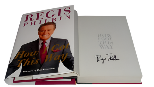 Regis Philbin Autographed Signed Book