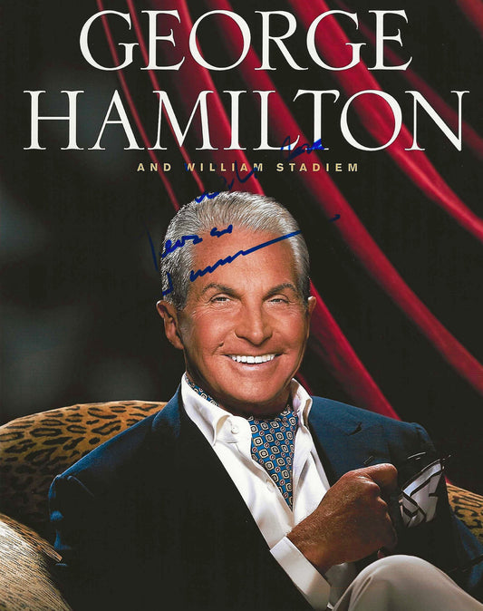 George Hamilton Autographed Signed 8X10 Photo Elite Promotions & Graphz Authentication