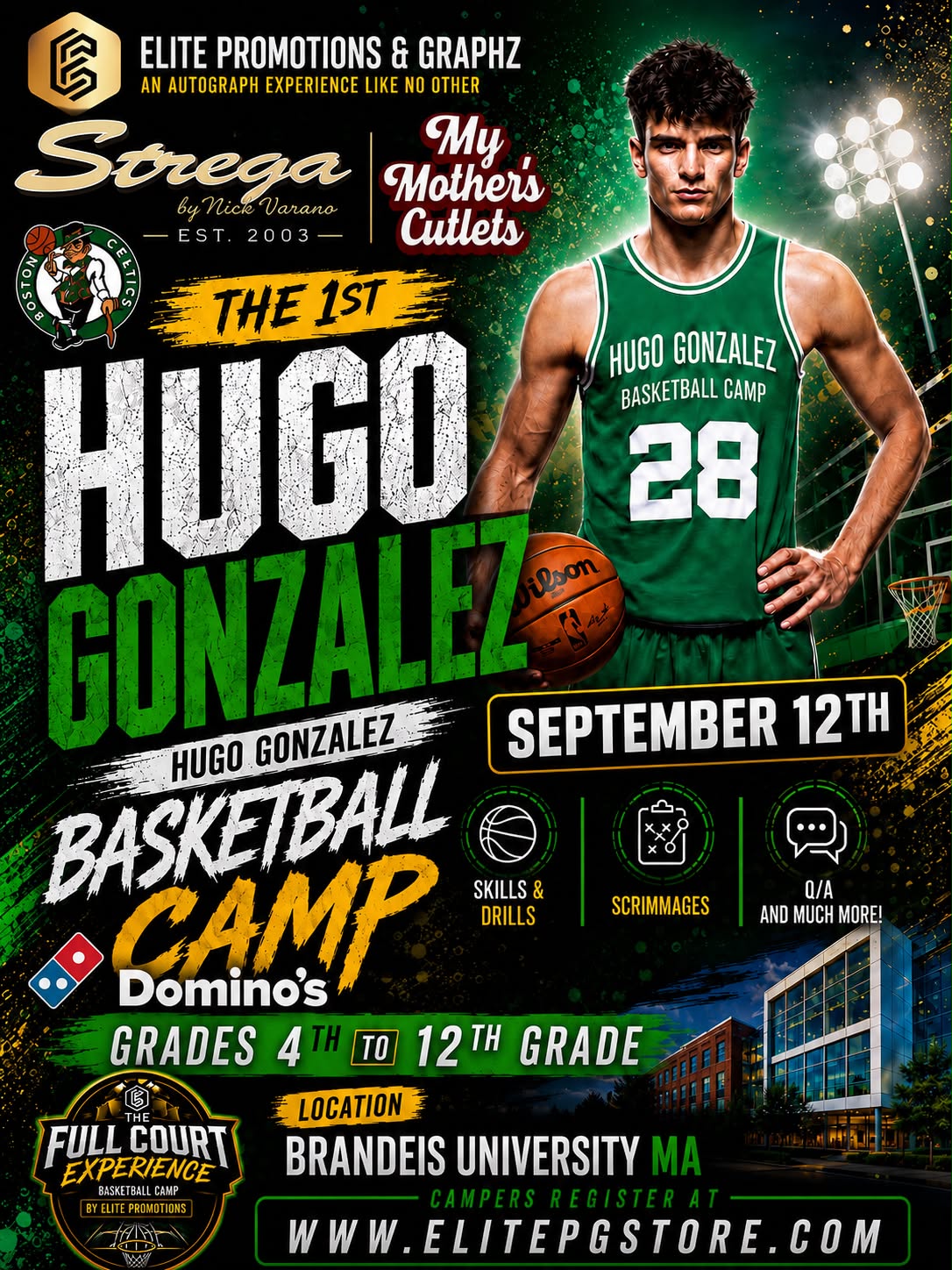 Hugo Gonzalez FCE Full Court Experience basketball camp