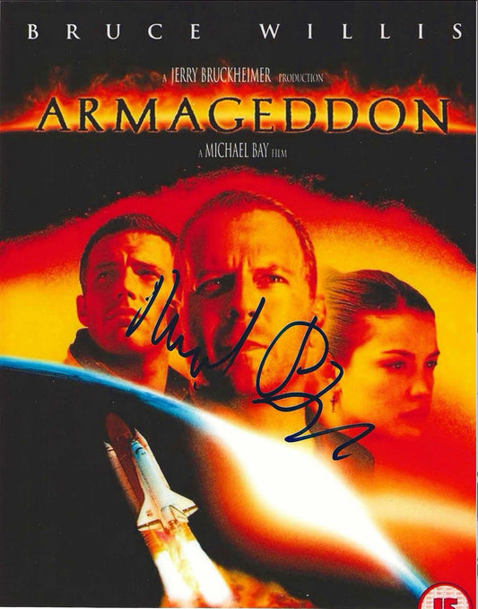 Michael Bay Autographed Signed 8X10 Photo "ARMAGEDDON" Elite Promotions & Graphz Authentication