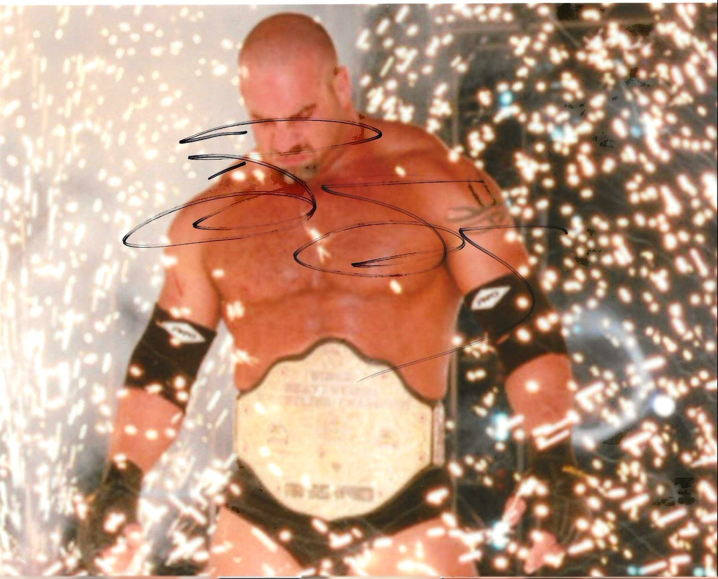 Goldberg Autographed Signed "WWE/WCW" 8x10 photo Elite Promotions & Graphz Authentication