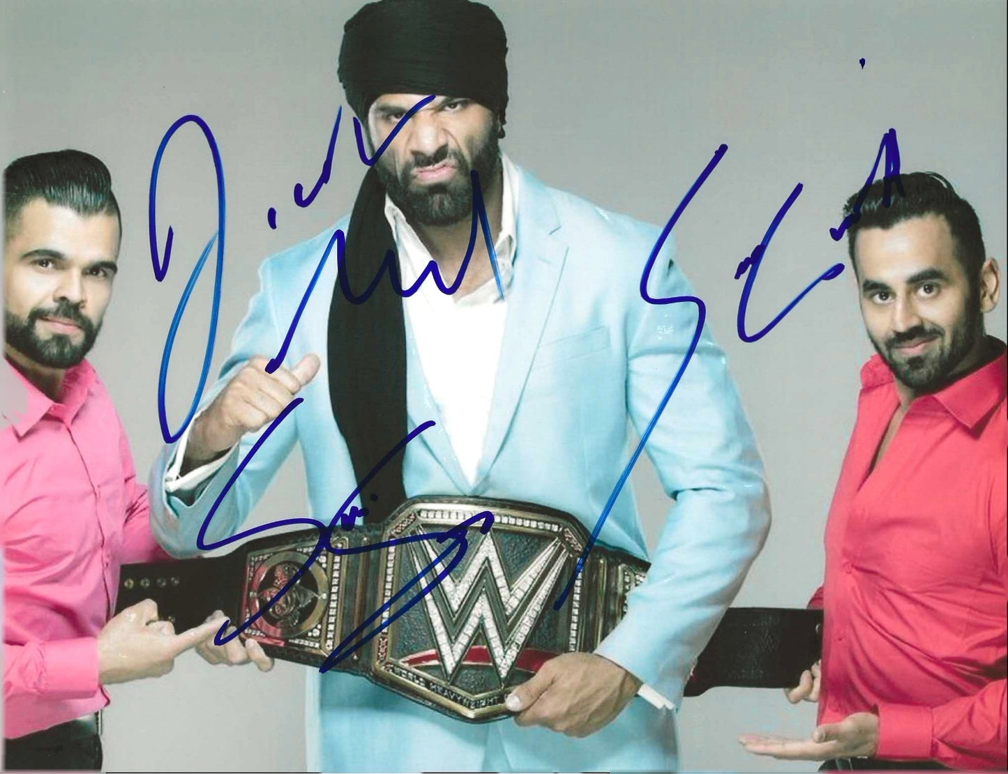 Jindersingh Autographed Signed "WWE" 8X10 Photo Elite Promotions & Graphz Authentication