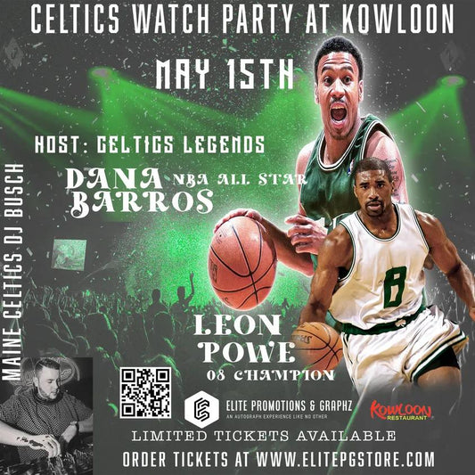 BOSTON CELTICS WATCH PARTY - PARTY HOSTS DANA BARROS ADMISSION ONLY TICKET