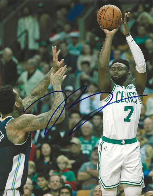 Jaylen Brown Autographed Signed "CELTICS" 8x10 photo Elite Promotions & Graphz Authentication