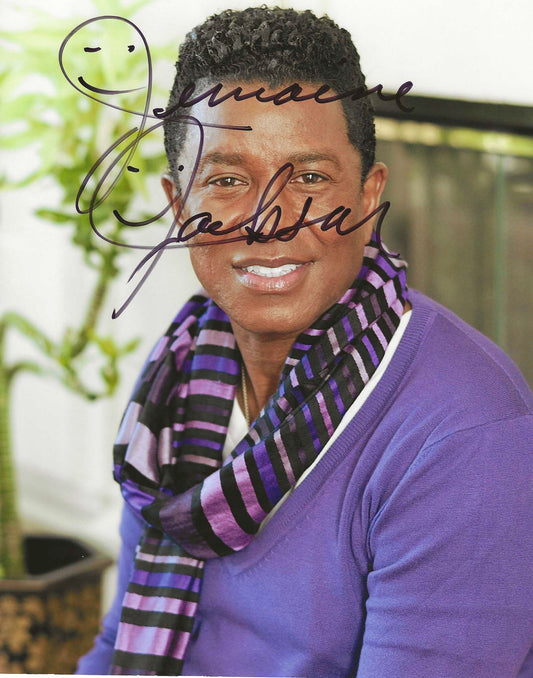 Jermaine Jackson Autographed Signed "JACKSONS" 8X10 Photo Elite Promotions & Graphz Authentication