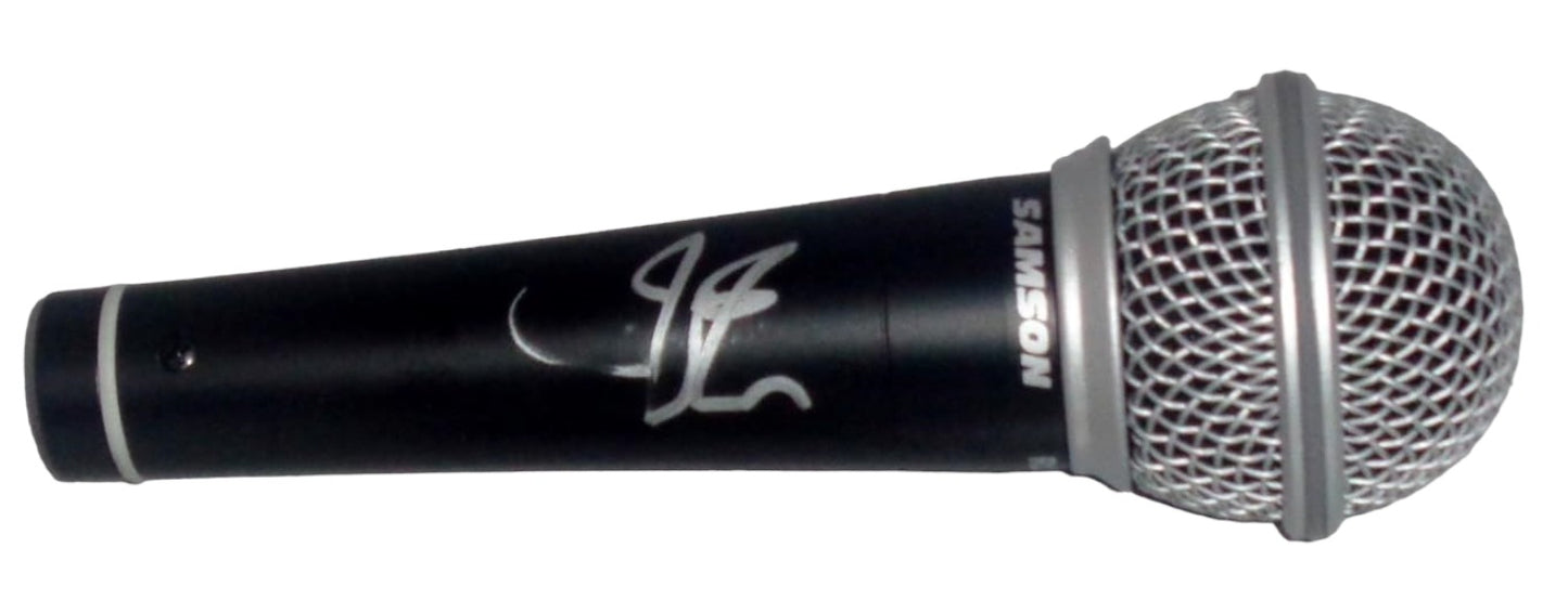 Joe Jonas Autographed Signed "JONAS BROTHERS " Microphone Elite Promotions & Graphz Authentication