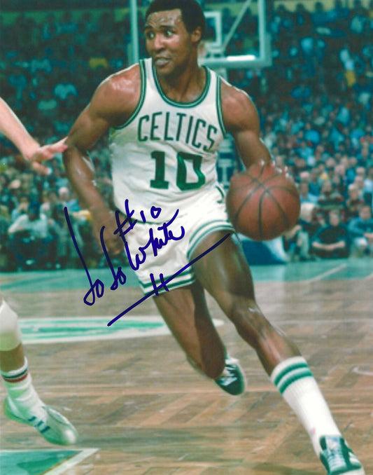 Jo Jo White Autographed Signed "CELTICS" 8x10 photo Elite Promotions & Graphz Authentication