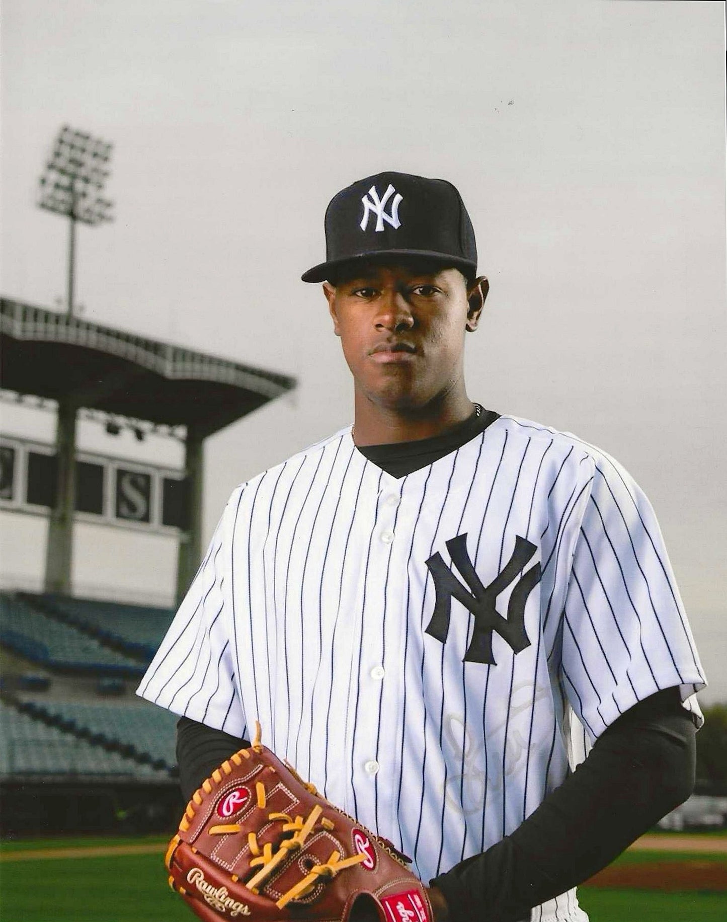 Luis Severino Autographed Signed 8X10 Photo Elite Promotions & Graphz Authentication