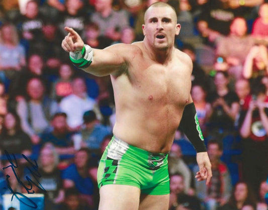 Mojo Rawley Autographed Signed "WWE" 8x10 photo Elite Promotions & Graphz Authentication