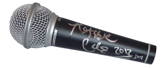 Natalie Cole Autographed Signed Microphone Elite Promotions & Graphz Authentication