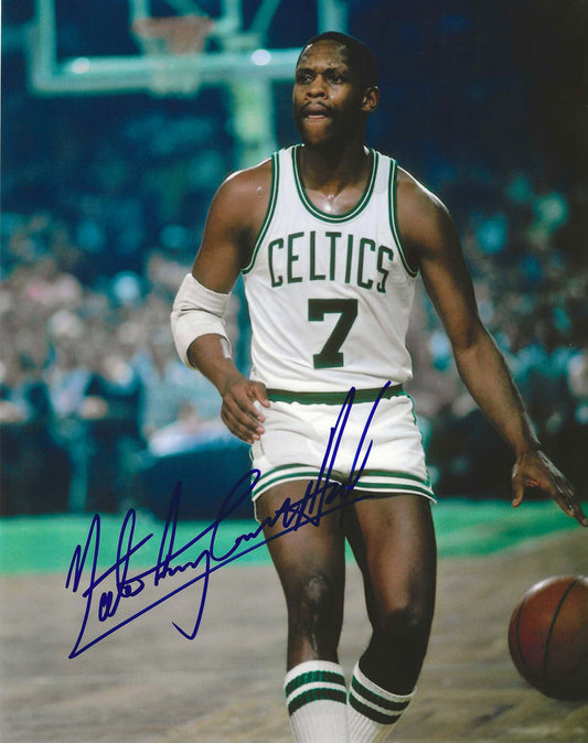 Nate Archibald Autographed Signed "CELTICS" 8x10 photo Elite Promotions & Graphz Authentication