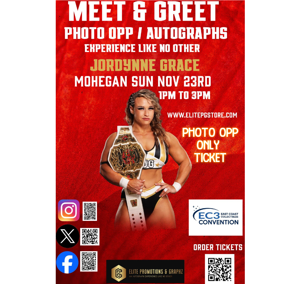 SINGLE TICKET Jordynne Grace Meet & Greet (PHOTO OPPORTUNITY)