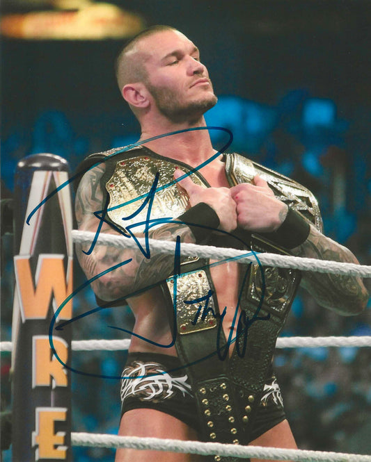Randy Orton Autographed Signed "WWE" 8x10 photo Elite Promotions & Graphz Authentication