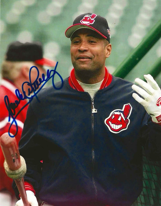 Sandy Alomar Jr Autographed Signed 8X10 Photo Elite Promotions & Graphz Authentication