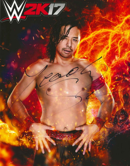 Shinsuke Nakamura Autographed Signed "WWE" 8x10 photo Elite Promotions & Graphz Authentication