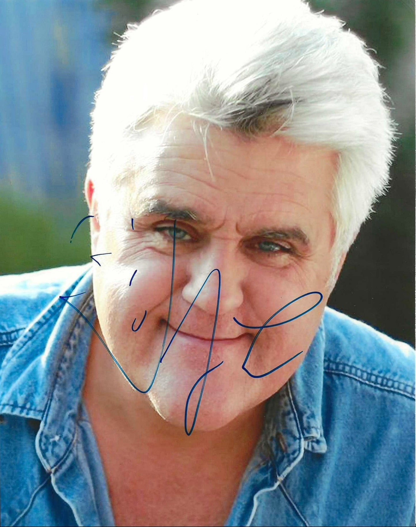 Jay Leno autographed Signed 8x10 photo Elite Promotions & Graphz Authentication