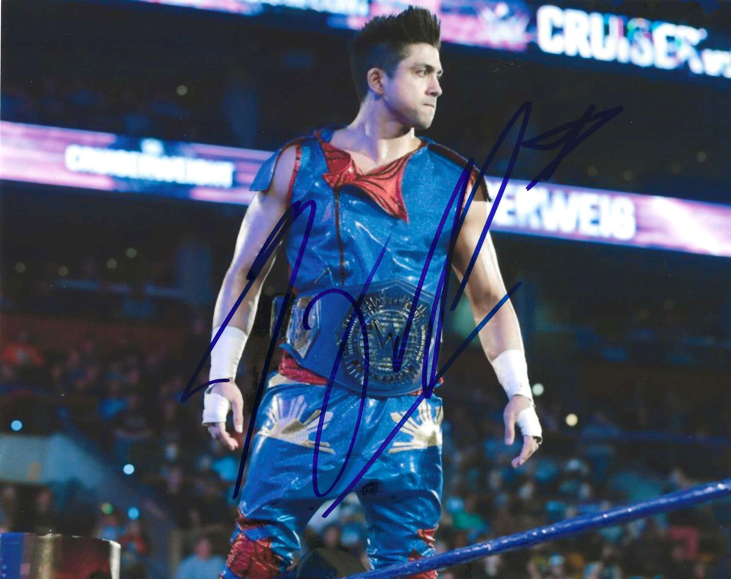 TJ Perkins Autographed Signed "WWE" 8x10 photo Elite Promotions & Graphz Authentication