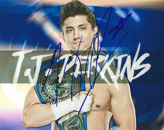 TJ Perkins Autographed Signed "WWE" 8x10 photo Elite Promotions & Graphz Authentication