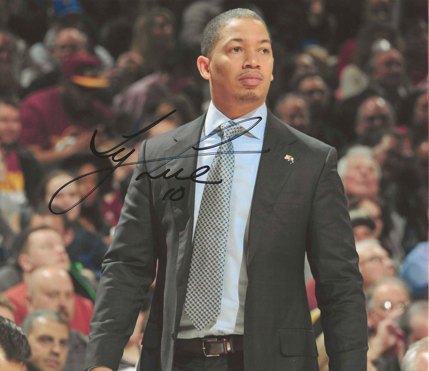 Tyrone Lue Autographed Signed "CLIPPERS" 8x10 photo Elite Promotions & Graphz Authentication