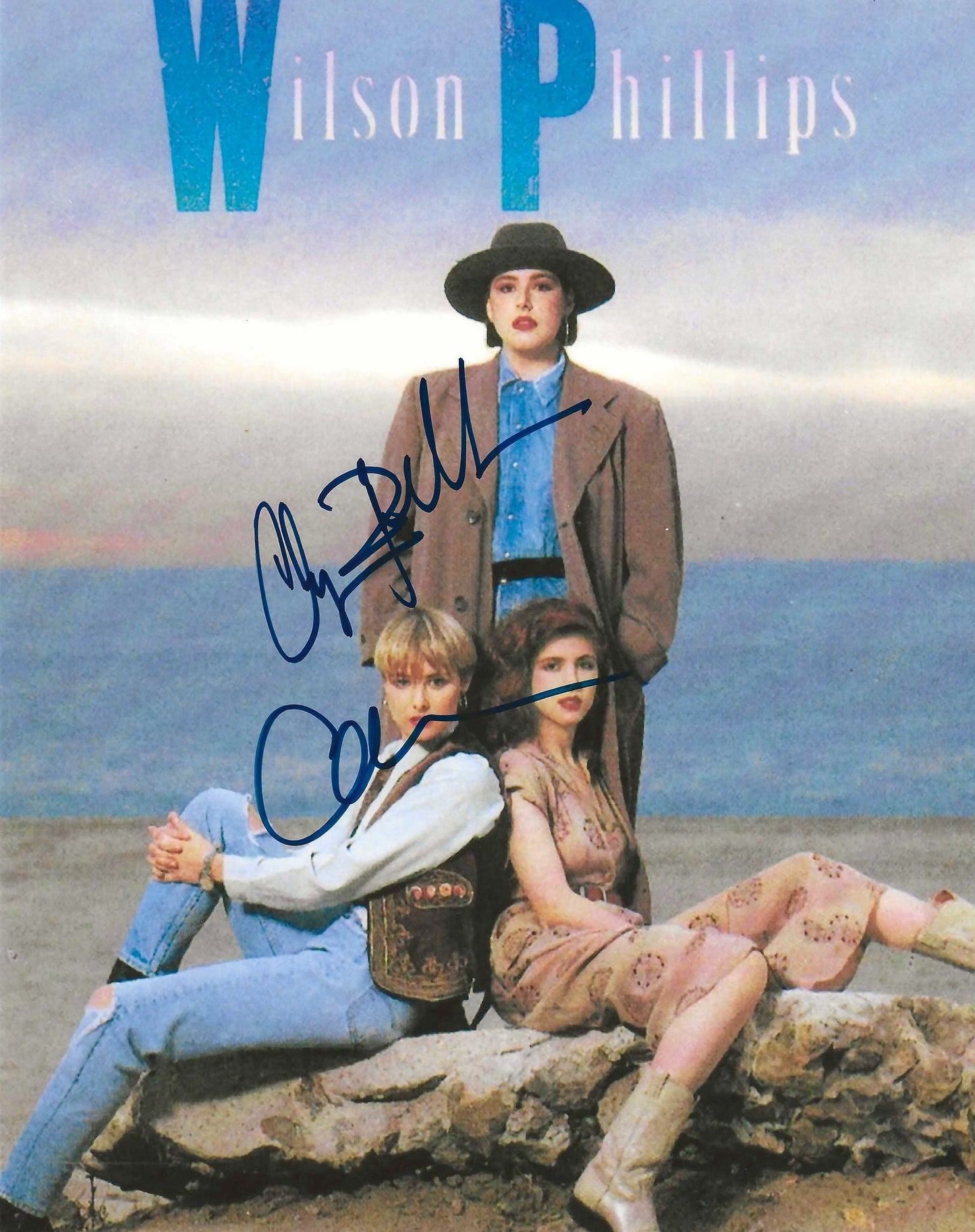 Chynna Phillips Carnie Wilson Autographed Signed "WILSON PHILLIPS" 8X10 Photo Elite Promotions & Graphz Authentication
