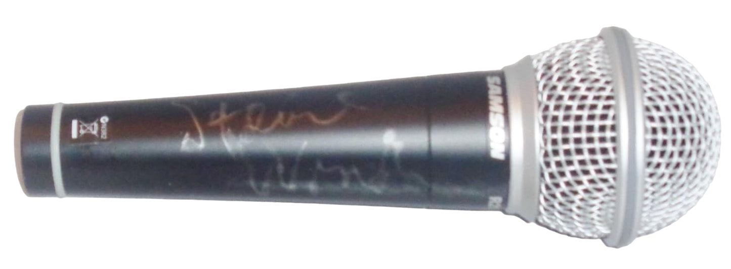 Stevie Wonder Autographed Signed Microphone Elite Promotions & Graphz Authentication