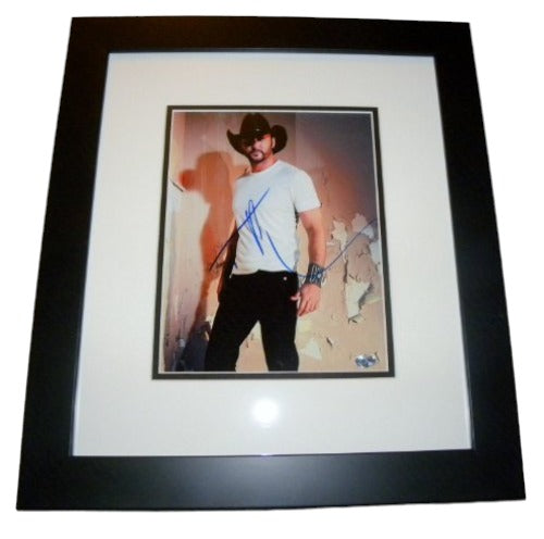 Tim McGraw Autographed Signed 8x10 Framed Elite Promotions & Graphz Authentication